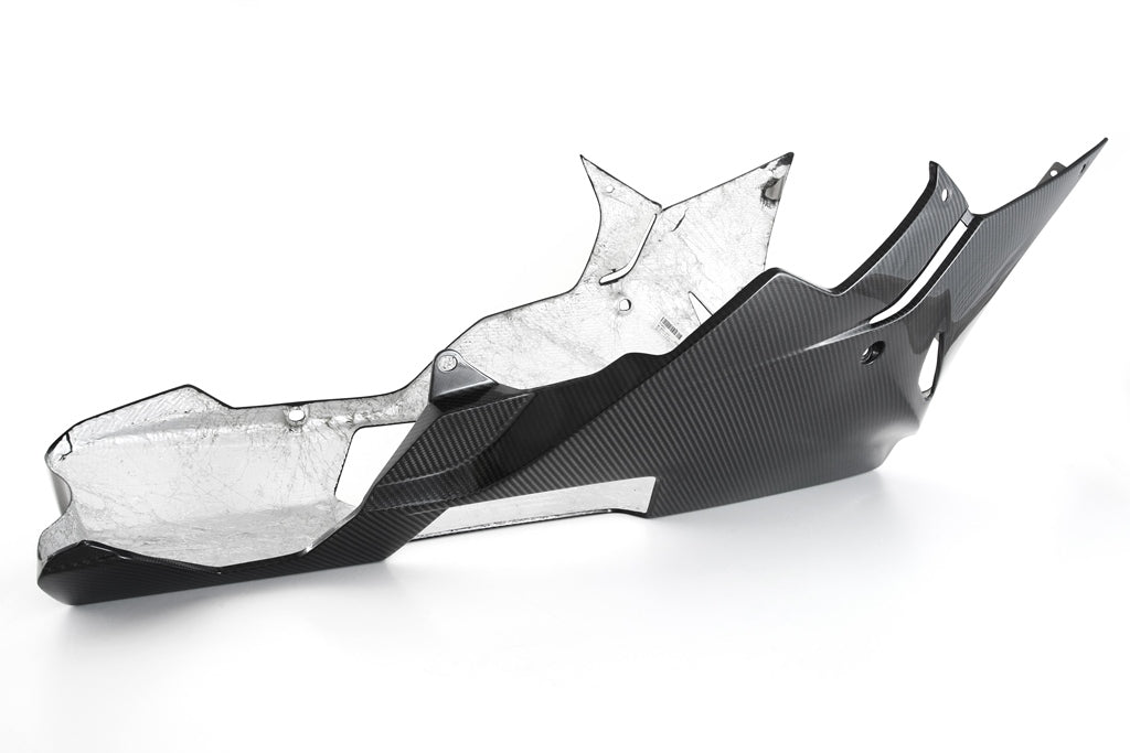 Fullsix Carbon Belly Pan - for OEM Radiator Cover Fairing - BMW S1000R/S1000RR
