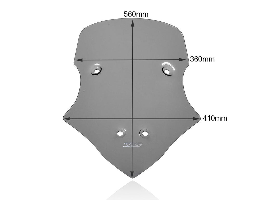 WRS Caponord Windscreen Ducati Multistrada V4 / S / S Sport / Pikes Peak 2020-2026