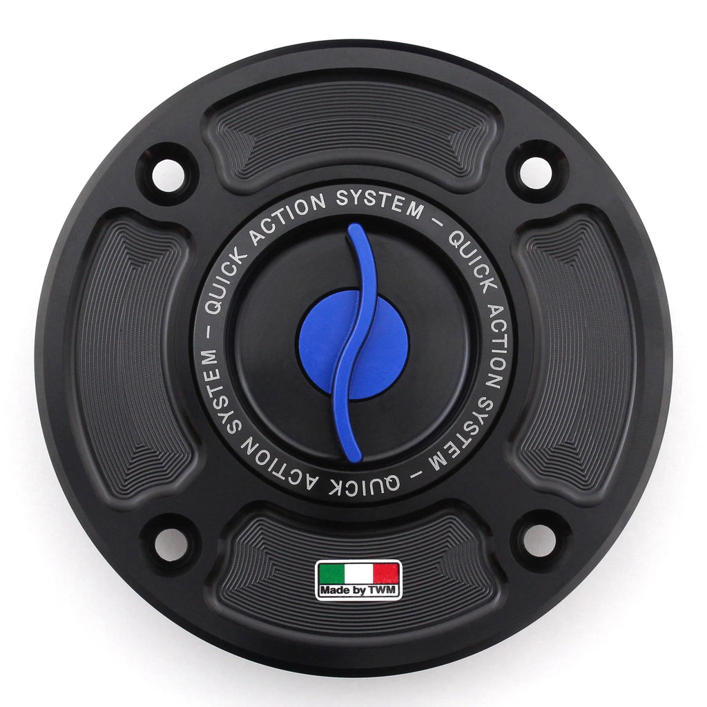 TWM Quick Action CNC Aluminum Gas Cap For Suzuki - Suzuki SV650/SV650S