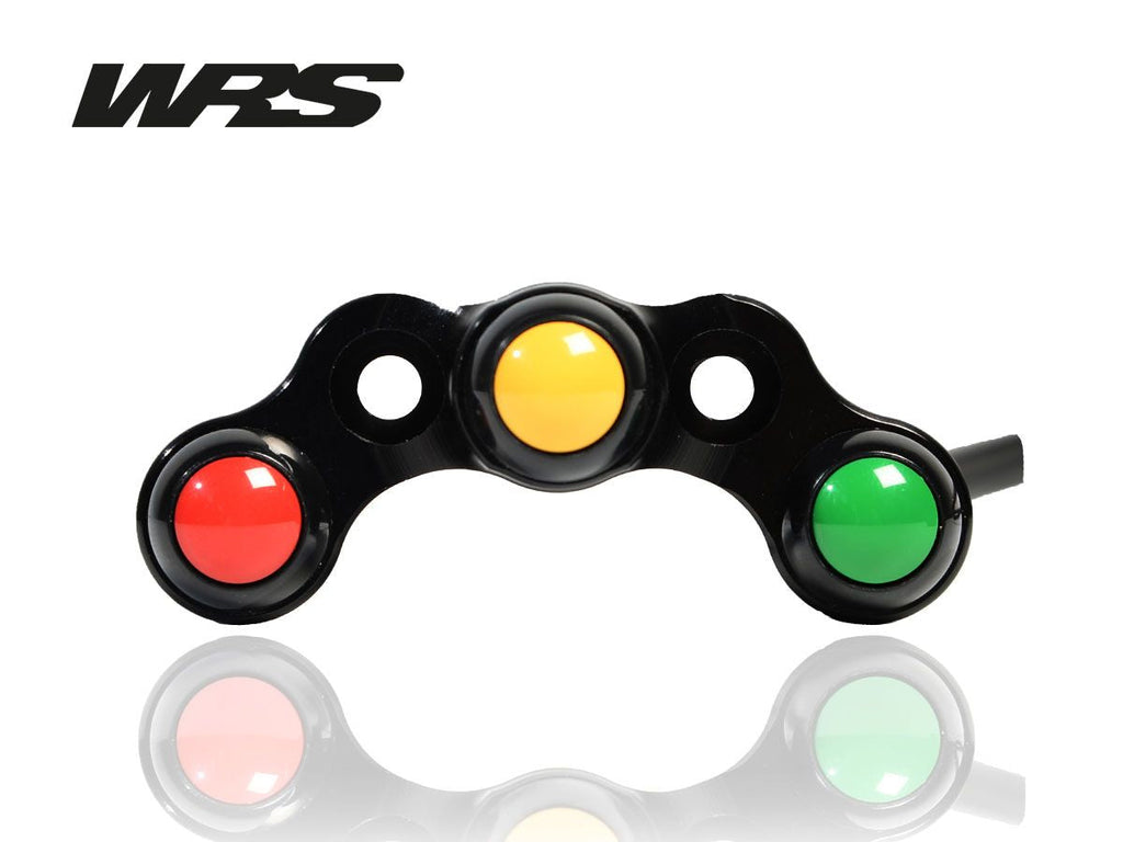 WRS Handlebar Switchgear WRS + Remote Control 3 Buttons Universal