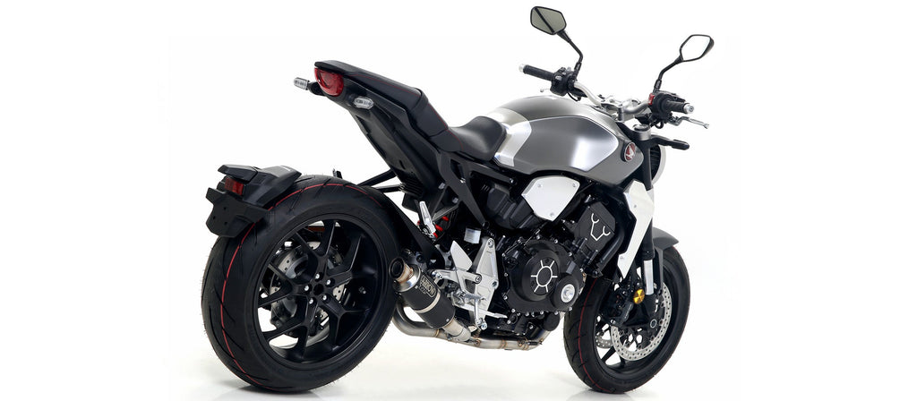 Arrow GP2 "Dark" Slip Ons Kit - Honda CB1000R/CB1000R Black Edition