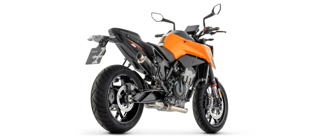 Arrow GP2 "Dark" Slip Ons Kit - KTM 790 Duke