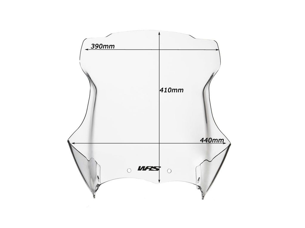 WRS Intermedio Windscreen BMW R1200GS/ADV 2004-2012