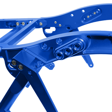 Brock's Performance Vity's Performance Rear Subframe Blue Road Glide (14-24), Street Glide (14-24), Road King (14-24)