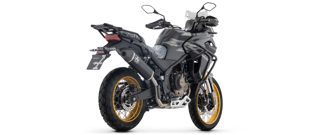 Arrow Indy Race Aluminium "Dark" Slip On with Carbon End Cap