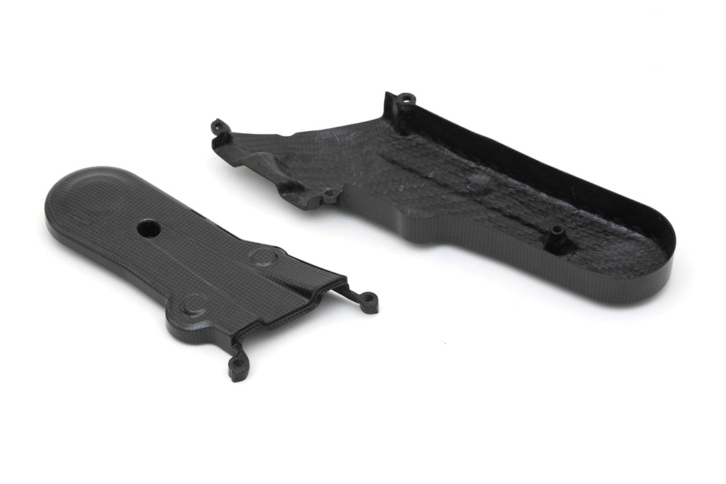 Fullsix Carbon Cam-belt Cover 696 / 796 - Set - Ducati Hypermotard/Monster 696