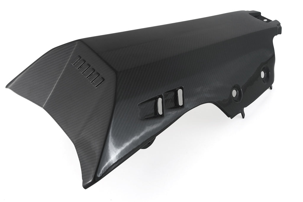 Fullsix Carbon Belly Pan Race R1M - After Market Exhaust Without CAT - Yamaha YZF-R1/R1M