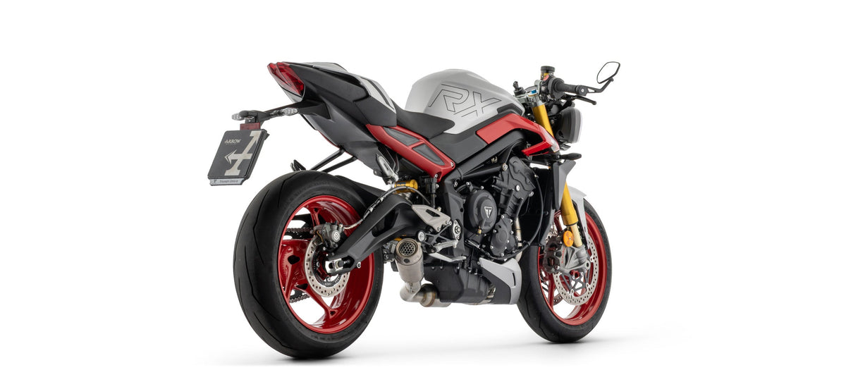 Arrow Full System with Pro-Race Titanium Slip Ons