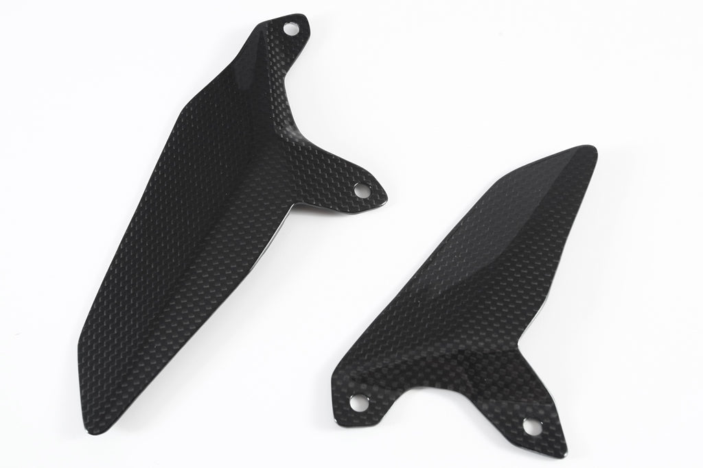 Fullsix Carbon Heel Guards Pair (no Holes) - Ducati Panigale R/Panigale V2