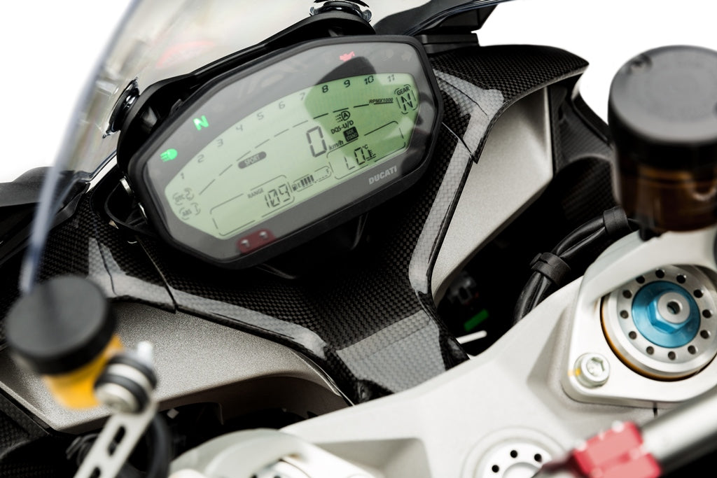 Fullsix Carbon Instrument Cover - Ducati Super Sport