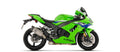 Arrow Pista Titanium Slip On with Carbon End Cap with Titanium Link Pipe - Kawasaki ZX1000 Ninja ZX-10R/ZX1000 Ninja ZX-10RR