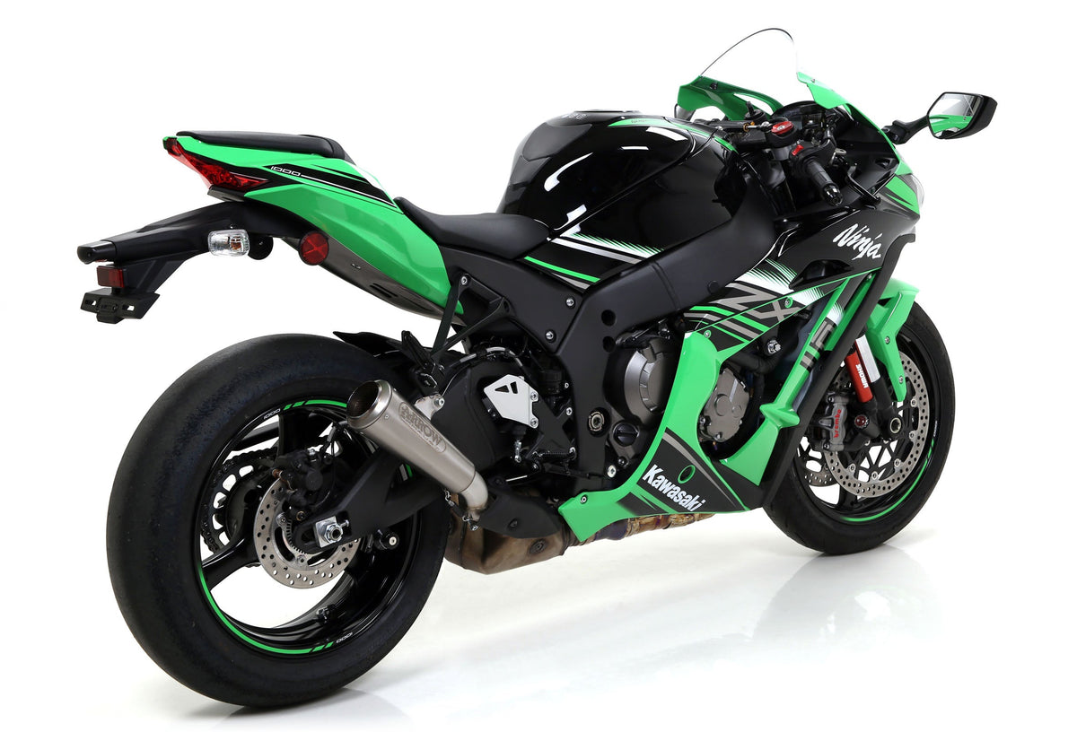 Arrow Pro-Race Titanium Slip On - Kawasaki ZX1000 Ninja ZX-10R/ZX1000 Ninja ZX-10R SE