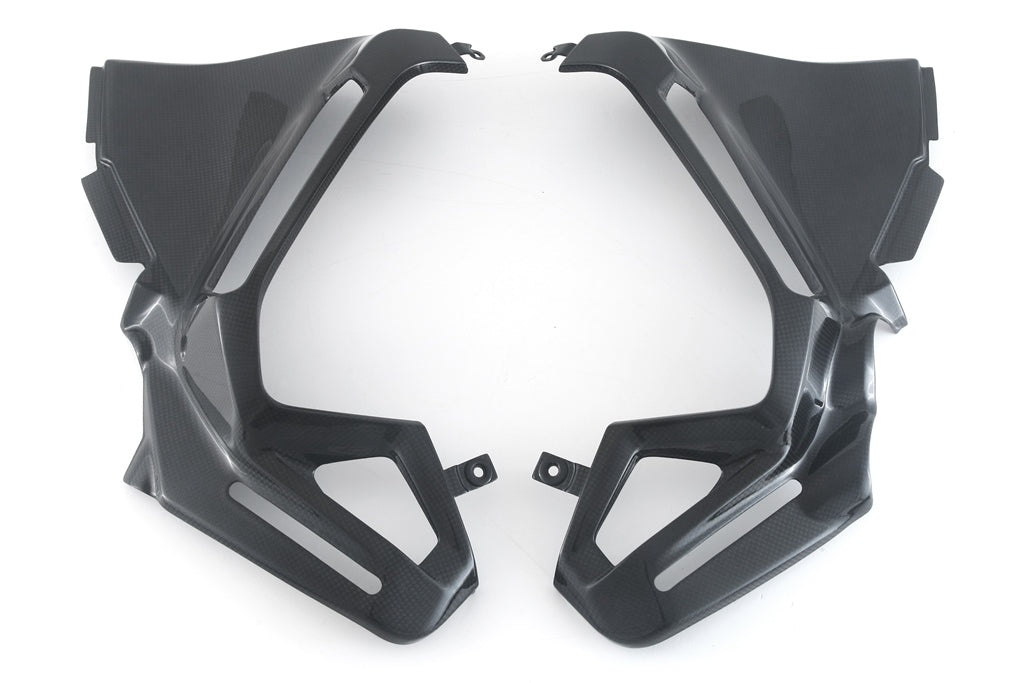 Fullsix Carbon Inner Side Panels - Set - Ducati Multistrada V4