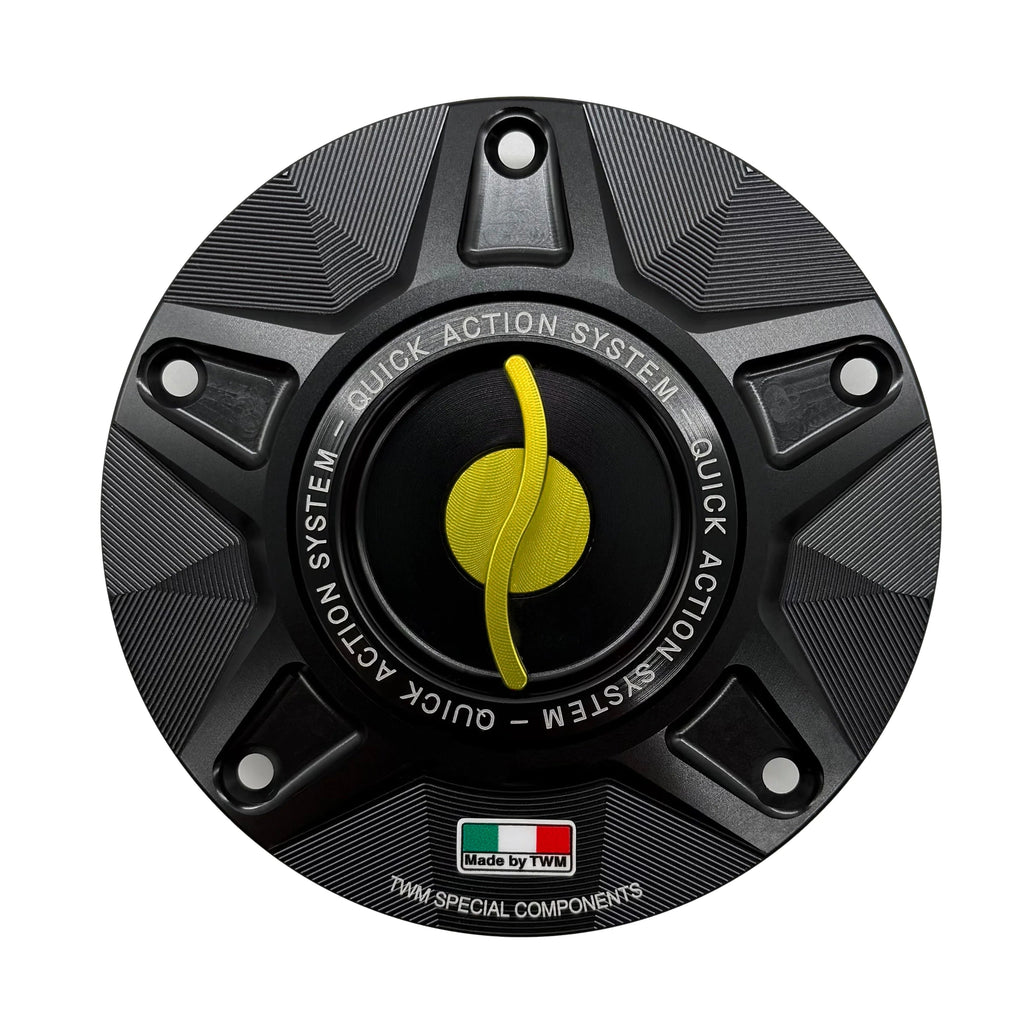 TWM Quick Action CNC Aluminum Gas Cap For Ducati - Ducati Monster/Diavel V4
