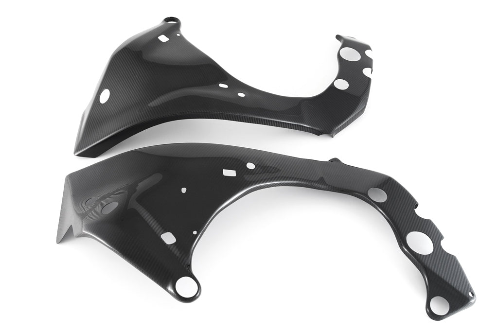 Fullsix Carbon Frame Protection Guard - Set - Yamaha YZF-R1/R1M