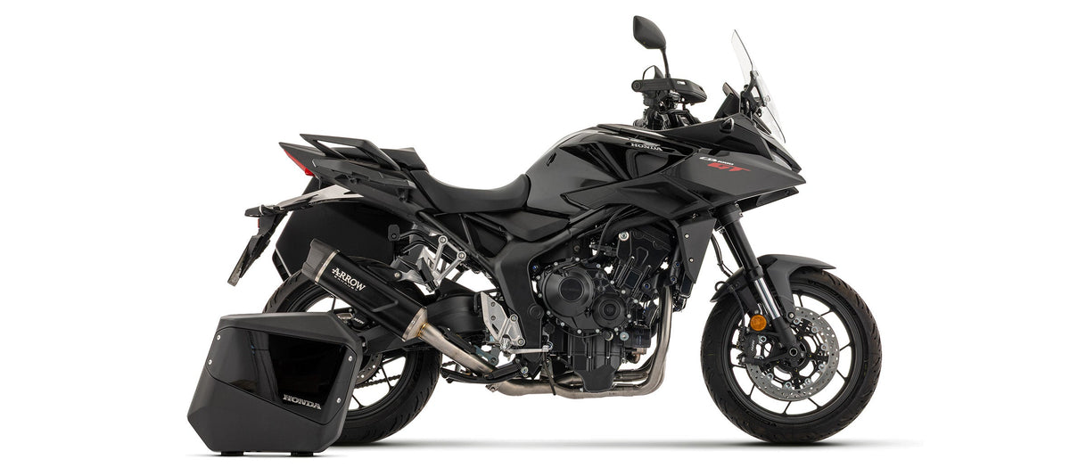 Arrow Indy Race EVO Aluminium "Dark" Slip On with Carbon End Cap