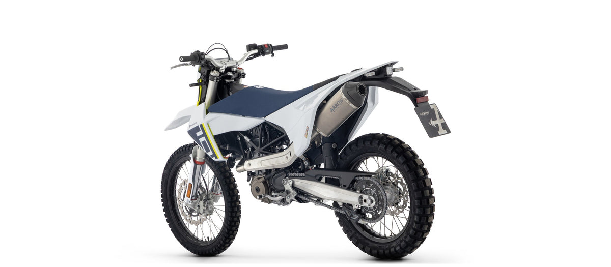 Arrow Full System with Explorer Titanium Slip Ons