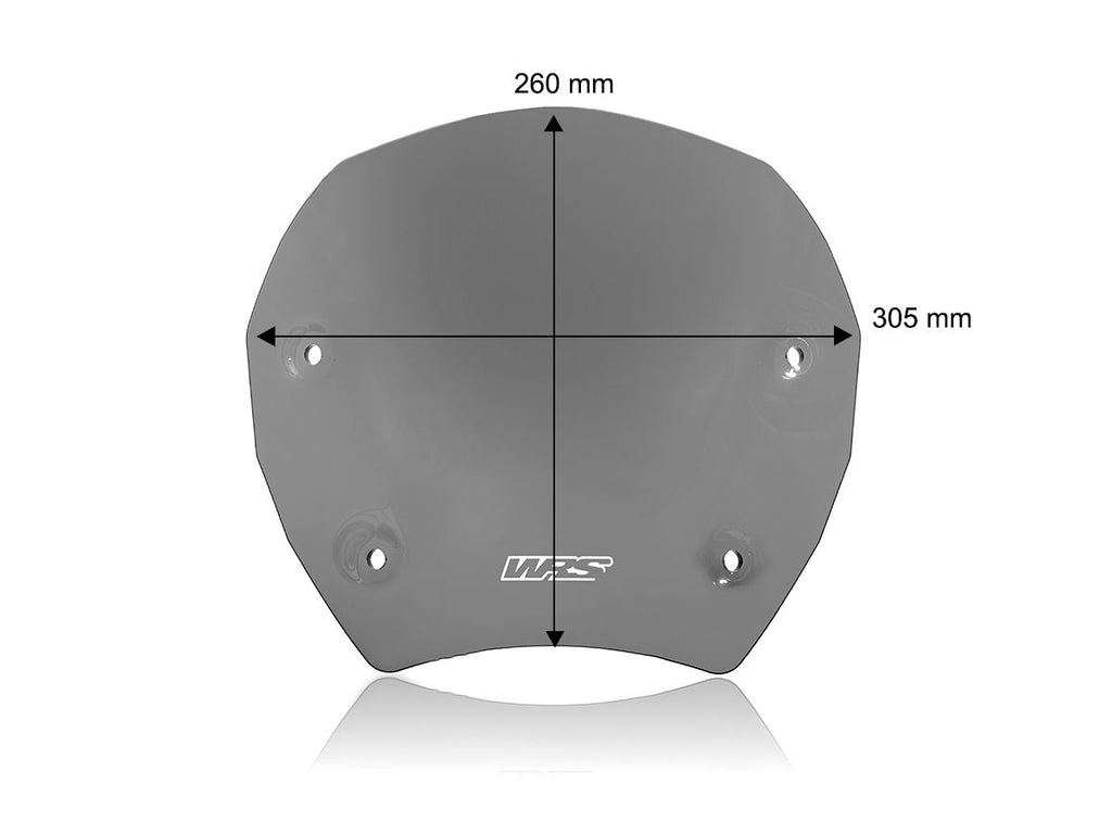 WRS Sport Windscreen With Radar BMW R 1300 GS 2023-2026