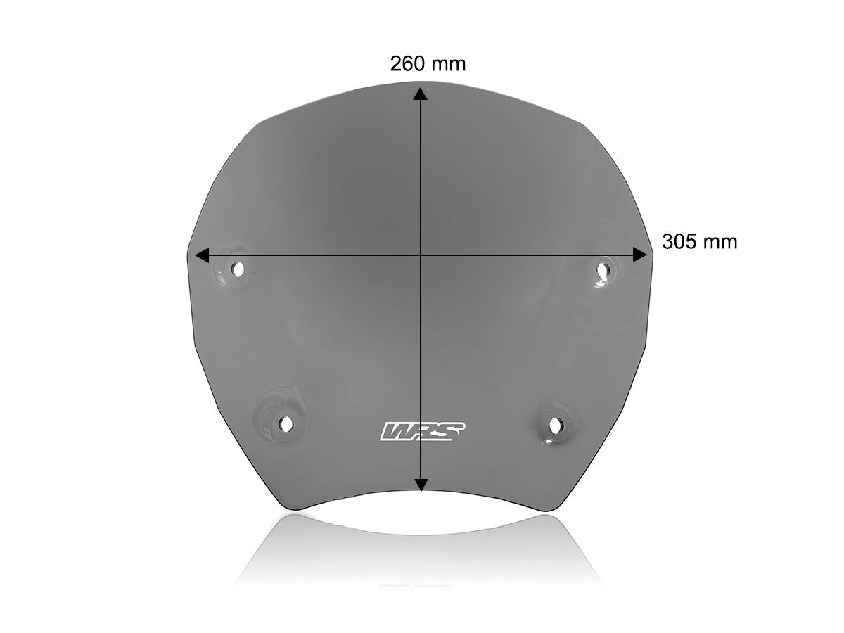 WRS Sport Windscreen With Radar BMW R 1300 GS 2023-2026