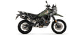 Arrow Indy Race EVO Aluminium "Dark" Slip On with Carbon End Cap - CFMoto 800MT-X