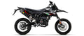 Arrow Thunder Aluminium "Dark" Slip On with Carbon End Cap