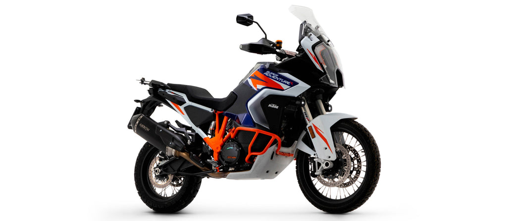 Arrow Sonora Titanium "Dark" Slip On with Carbon End Cap - KTM 1290 Super Adventure R/1290 Super Adventure S