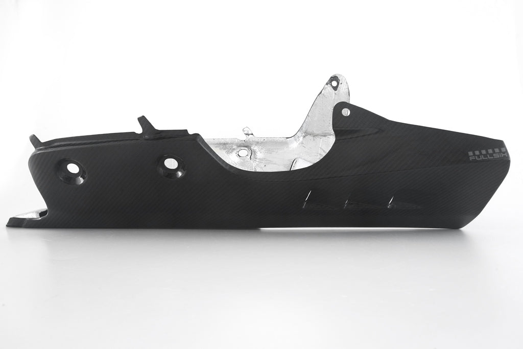 Fullsix Carbon Belly Pan R1M - OEM Exhaust - Yamaha YZF-R1/R1M
