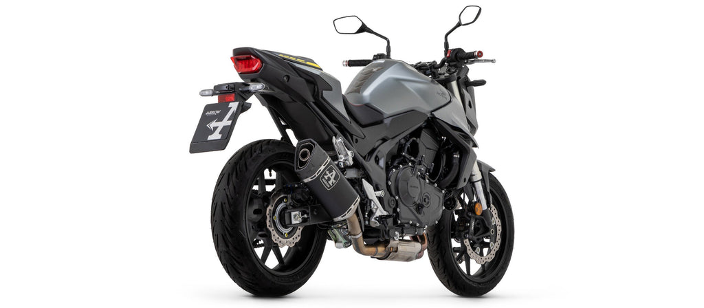 Arrow Pista Titanium "Dark" Slip On - Honda CB750 Hornet