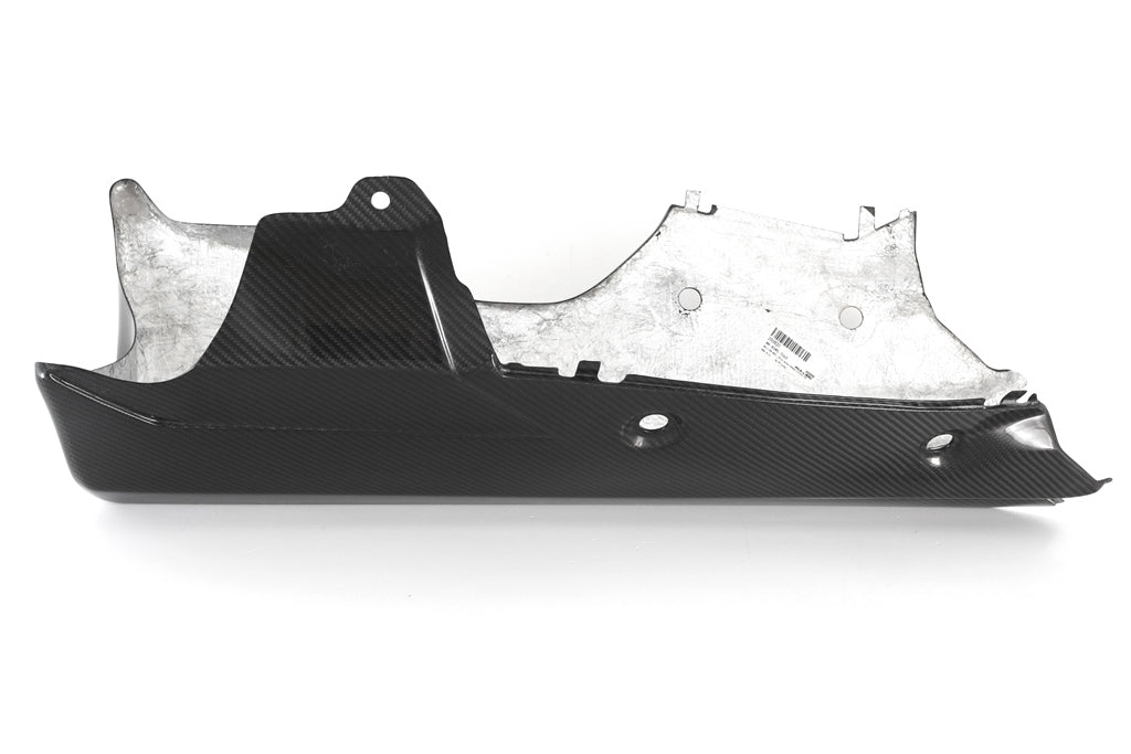 Fullsix Carbon Belly Pan Race R1M - After Market Exhaust Without CAT - Yamaha YZF R1/YZF R1M