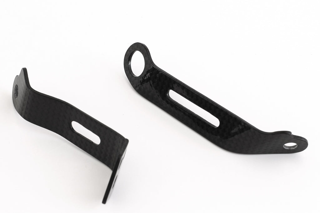 Fullsix Carbon Brake and Clutch Reservoir Mounts - Set - Ducati 848/1098