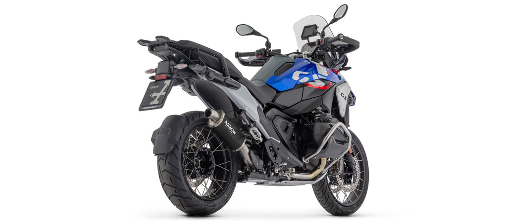 Arrow Indy Race EVO Aluminium "Dark" Slip On with Steel End Cap - BMW R1300R/R1300GS