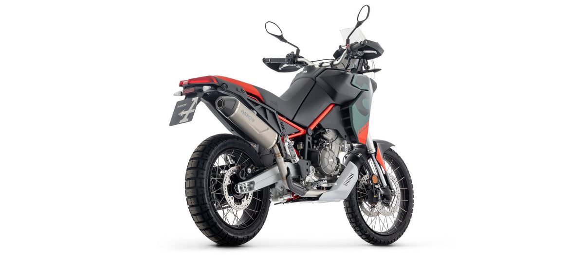Arrow Indy Race EVO Titanium Slip On with Carbon End Cap - Aprilia Tuareg 660/Tuareg 660 Rally