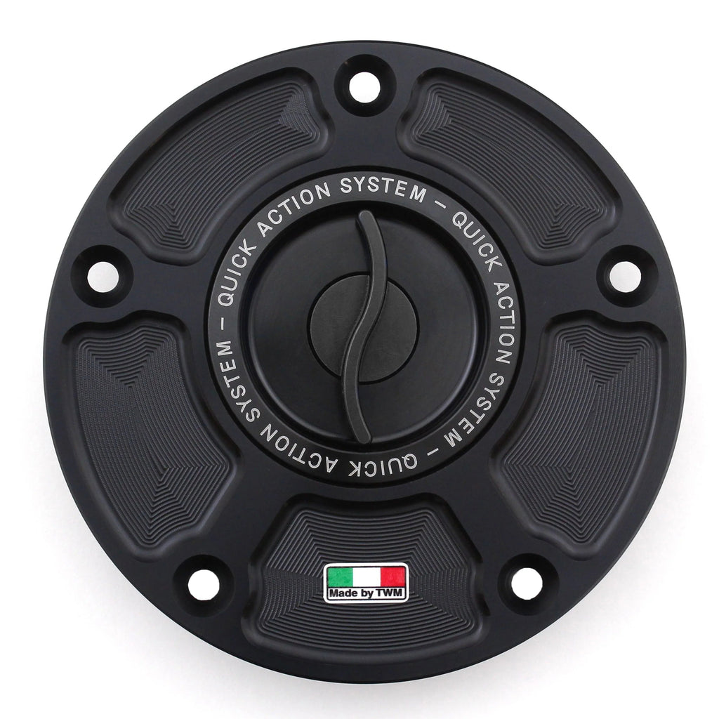 TWM Quick Action CNC Aluminum Gas Cap For Kawasaki - Kawasaki Z750/Z800