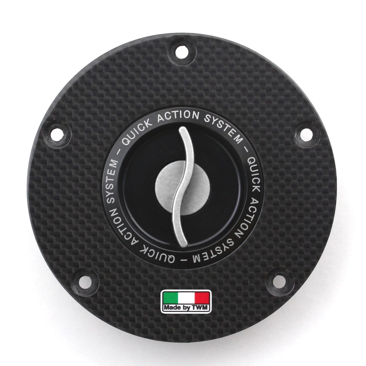 TWM Quick Action Carbon Gas Cap For Aprilia - Aprilia RSV4/RSV4 R
