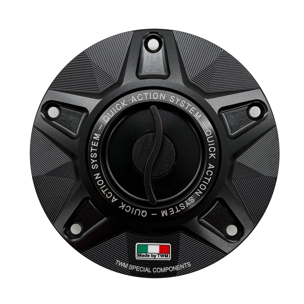 TWM Quick Action CNC Aluminum Gas Cap For Aprilia - Aprilia RSV4 1100/Tuono V4 1100