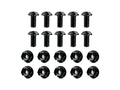 WRS WINDSCREEN M5x10MM ALUMINUM SCREW WITH NUTS KIT