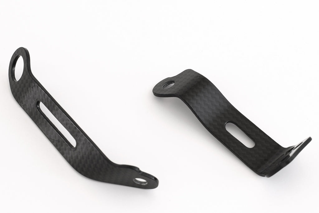 Fullsix Carbon Brake and Clutch Reservoir Mounts - Set - Ducati 848/1098