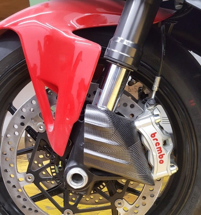 Fullsix Carbon Brake Caliper Cooler - Set - Yamaha YZF-R1/R1M