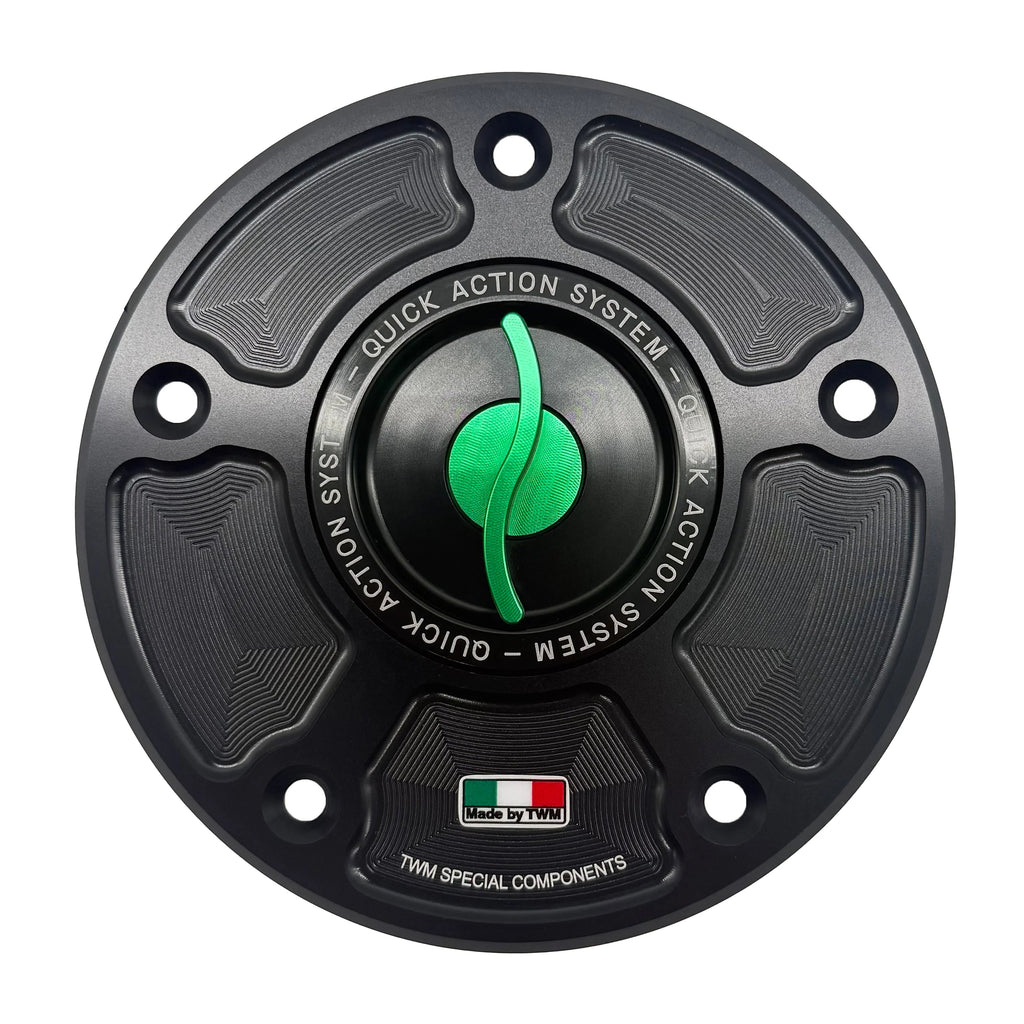 TWM Quick Action CNC Aluminum Gas Cap For Kawasaki - Kawasaki Z750/Z1000