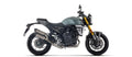 Arrow Full System with Round.sil Titanium Slip Ons with Carbon Endcap - Suzuki GSX-8TT