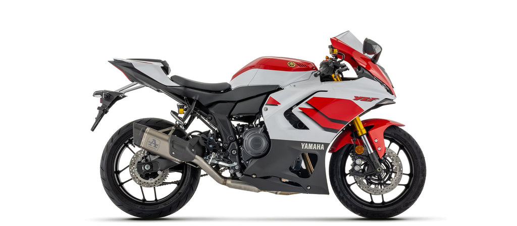 Arrow Racing Full System with Pista Titanium Slip On - Yamaha YZF-R7