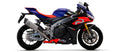 Arrow Pista Titanium Slip On with Stainless Steel Link Pipe - Aprilia RSV4 1100/Tuono V4 1100