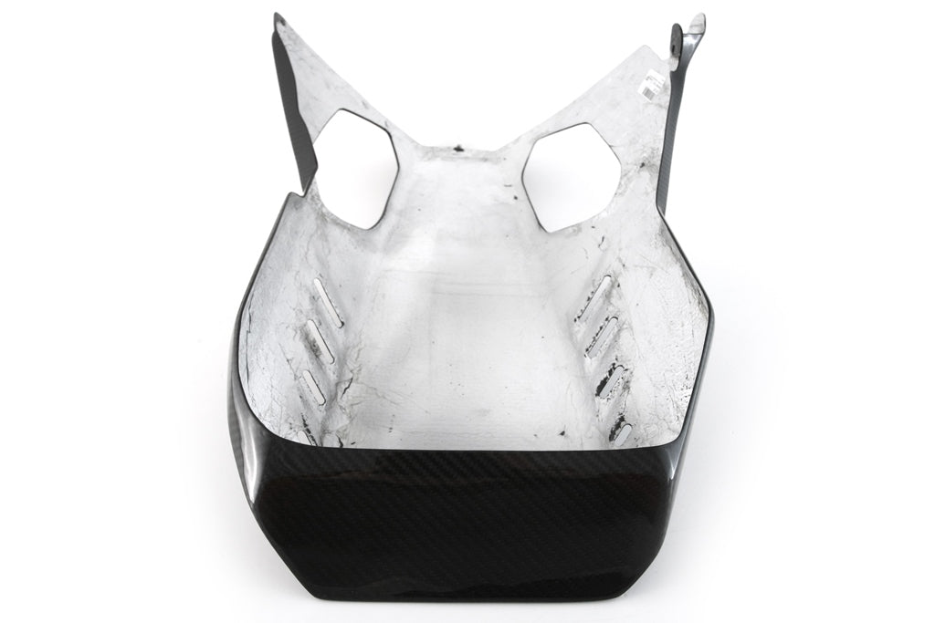 Fullsix Carbon Belly Pan Race - Aftermarket Exhaust Without CAT - BMW M1000RR