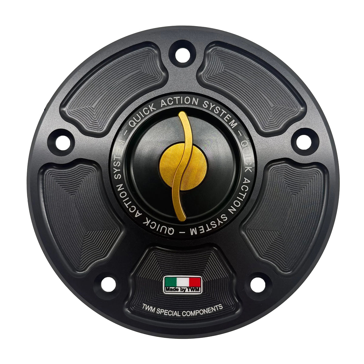 TWM Quick Action CNC Aluminum Gas Cap For Kawasaki - Kawasaki Z750/Z1000