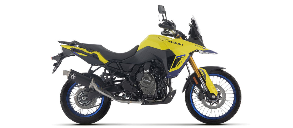 Arrow Indy-Race Aluminium "Dark" Slip On - Suzuki DL800 V-Strom 800