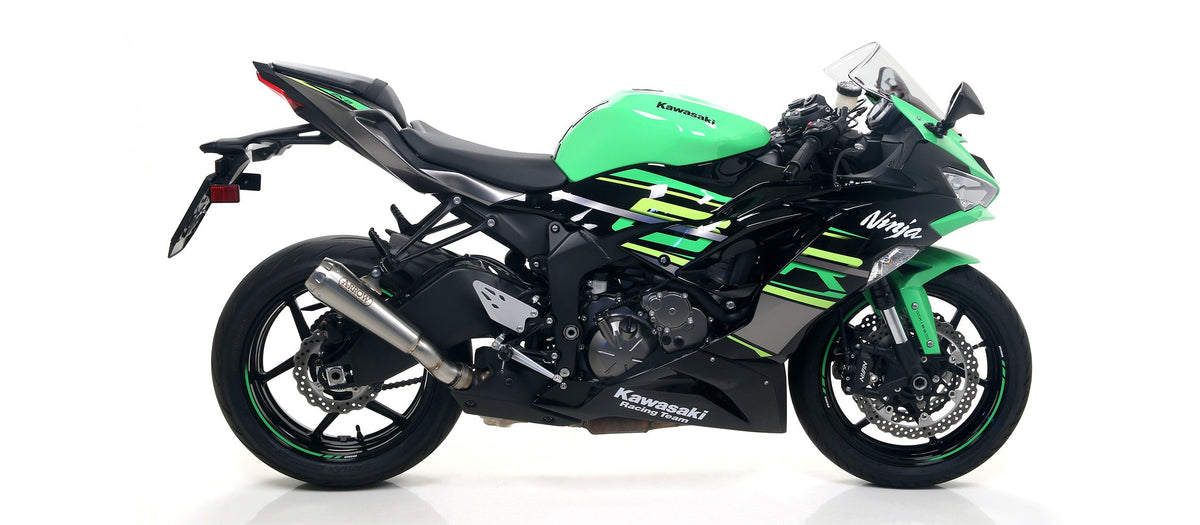 Arrow Nichrom Pro-Race Slip On - Kawasaki ZX636 Ninja ZX-6R/ZX636 Ninja ZX-6R ABS