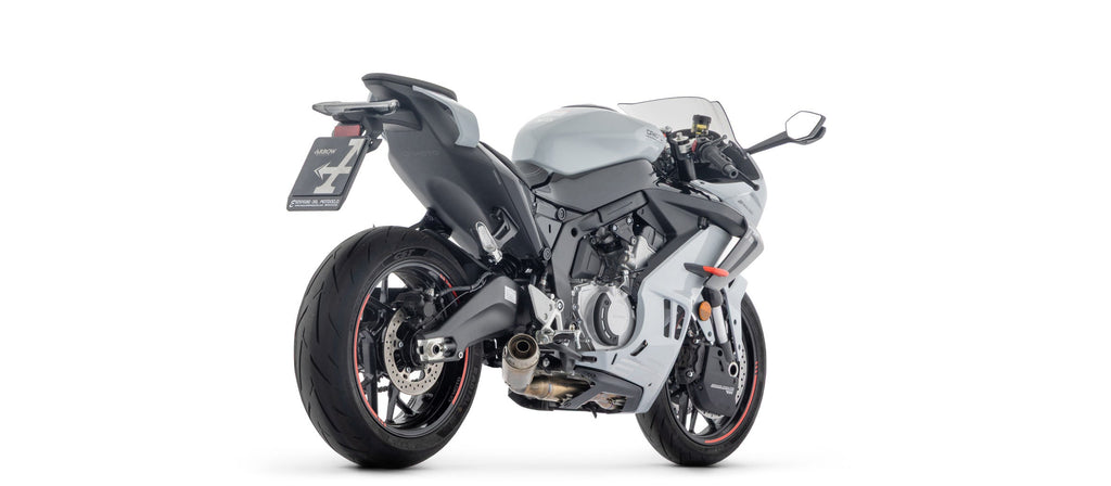 Arrow RACING Full System with Pro-Race Nichrom Slip On - CFMoto 675NK/675SS