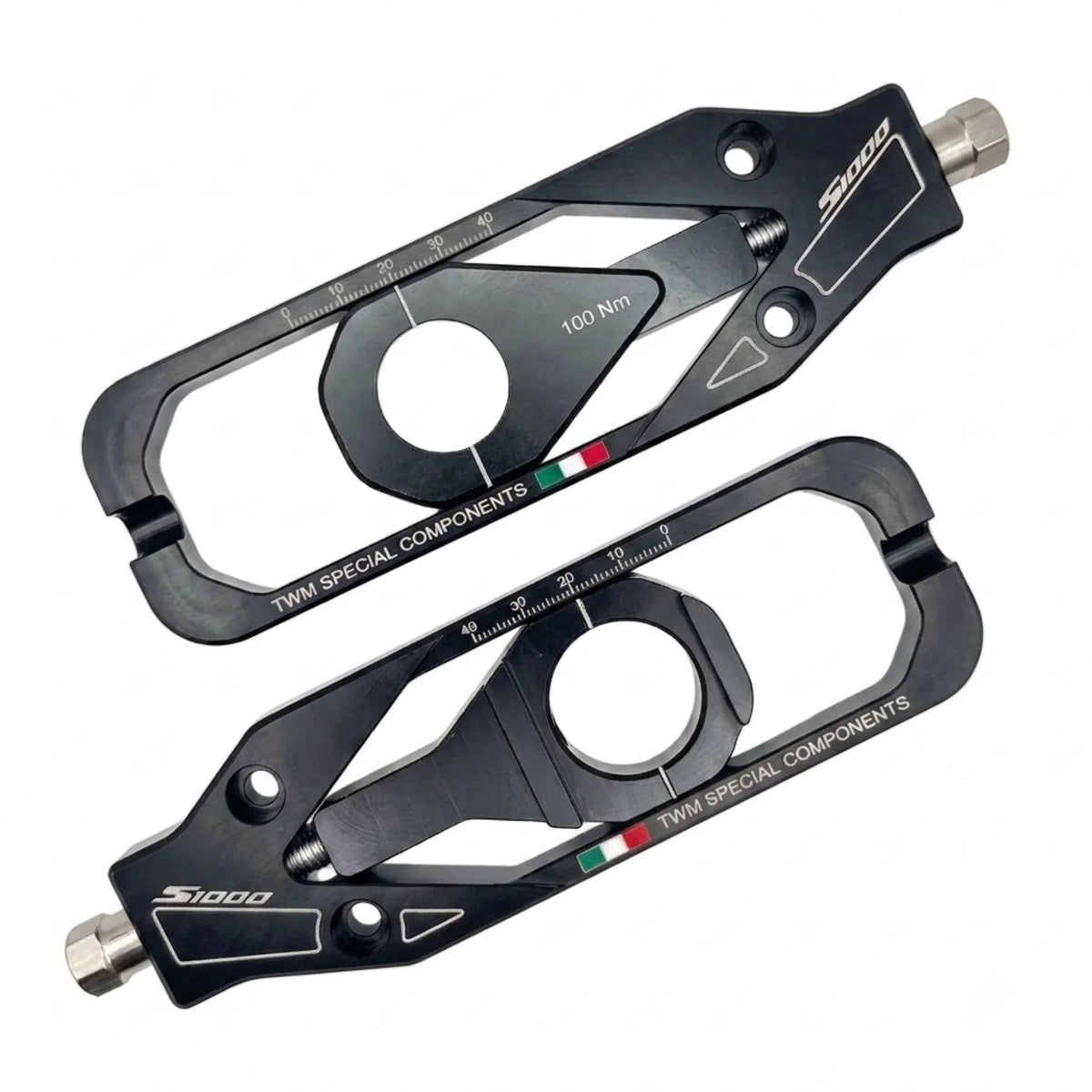 TWM CNC Aluminum Chain Adjusters For BMW - BMW S1000R/S1000RR