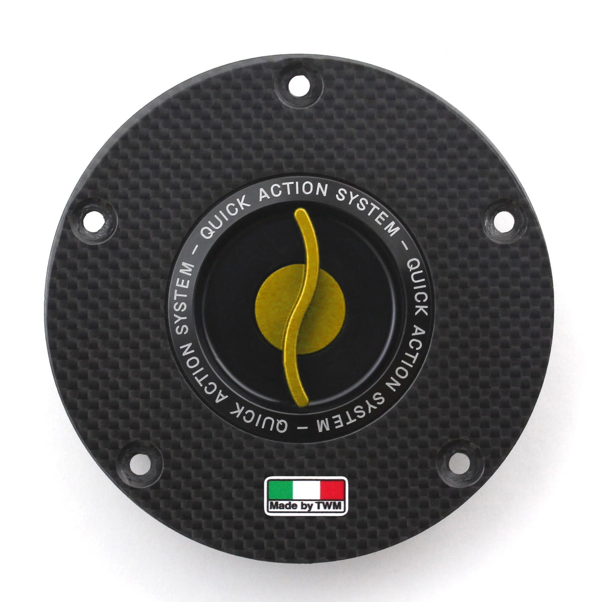 TWM Quick Action Carbon Gas Cap For Aprilia - Aprilia RSV4/RSV4 R