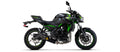 Arrow Indy Race Aluminium "Dark" Full System with Carbon End Cap - Kawasaki Z650/EX650 Ninja 650